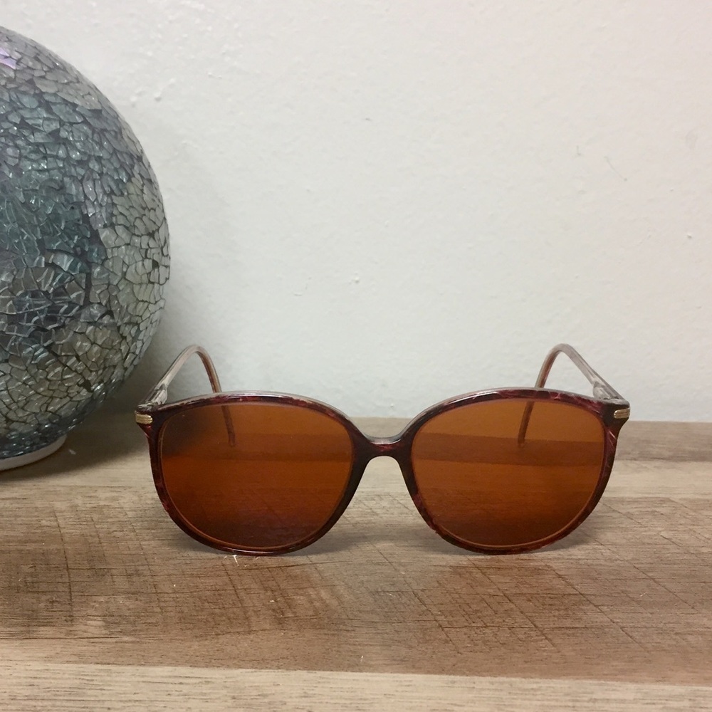 Marchon Eyeglasses Frames 140 Script Sunglasses - image 1